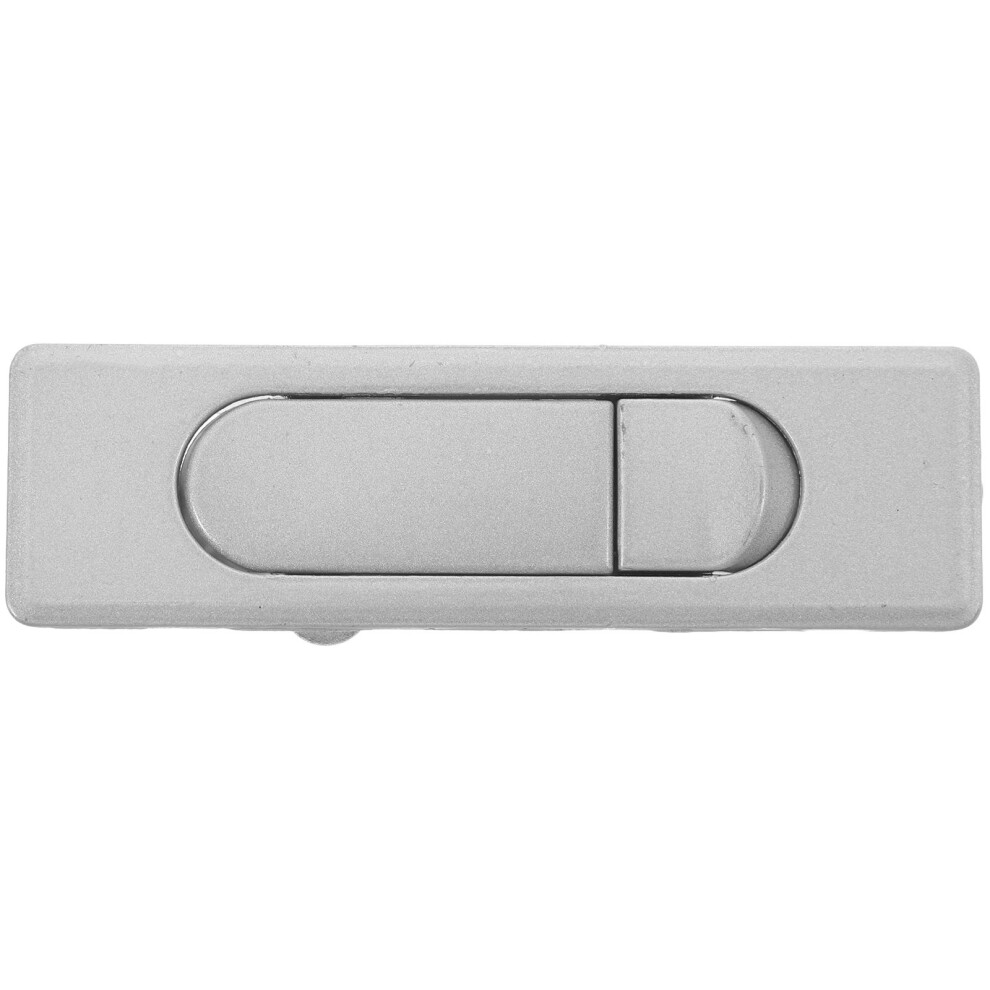 3Pcs Zinc Alloy Invisible Cabinet Locks Silver Rv Drawer Latches Set 063188917973