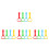 16Pcs Baby Pull Up Rings Assorted Colors PP for Toddler Walking Aid 6