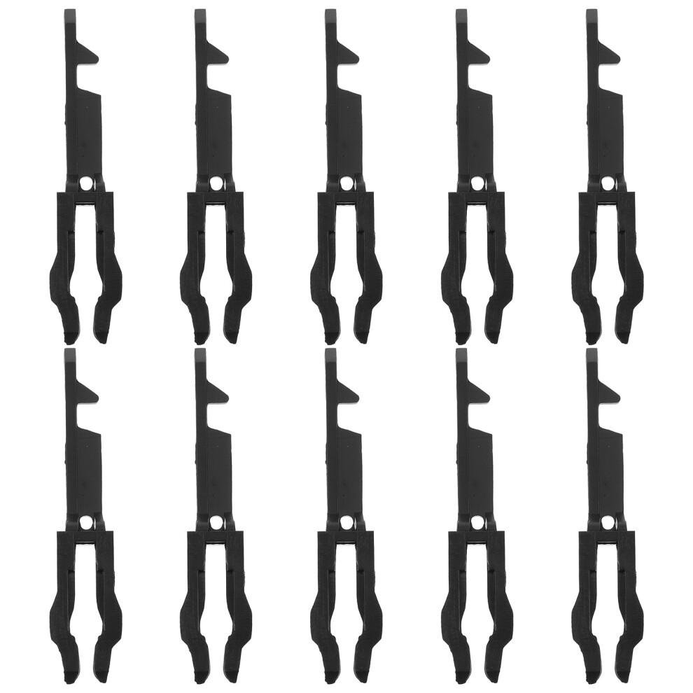 20Pcs Black Plastic Emergency Door Keys For Bathroom And Bedroom Locks 063188917836
