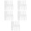 50Pcs White Universal Paint Pen Nibs Durable Marker Replacement 8