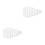 16Pcs Ptfe Magnetic Stirrer Bars Lab Stirring Rods White Nonstick 7