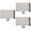 3Sets Polyester Kinderstoelverhoger En Reisbedd Peuters 7