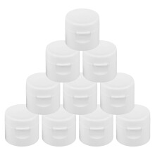 250Pcs White Plastic Toothpaste Lids Caps Universal Baby Travel Covers