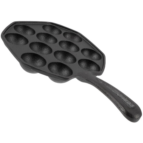 5Pcs Black Iron Escargot Baking Holder Snail Grilling Tray 1
