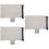 3Sets Polyester Kinderstoelverhoger En Reisbedd Peuters 8