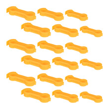 90Pcs Reusable Yellow PVC Chick Leg Traction Bands for Poultry Care