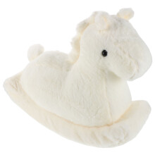3Pcs Soft Plush Horse Toys White Cute Cartoon Pillows for Relaxation