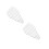 16Pcs Ptfe Magnetic Stirrer Bars Lab Stirring Rods White Nonstick 9