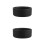 2Pcs Black Ceramic Desktop Ashtray Round Heatproof Smokers Ash Holder 4