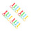16Pcs Baby Pull Up Rings Assorted Colors PP for Toddler Walking Aid 4