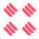 12Pcs Red Plastic Hockey Scoring Markers Sturdy Tabletop Game Counters 4