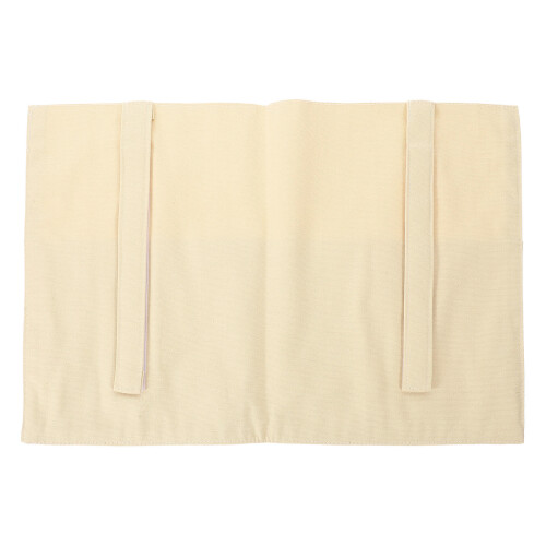 2Pcs Sofa Armrest Hanging Storage Bag Beige Bedside Organizer Pouch
