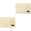 2Pcs Sofa Armrest Hanging Storage Bag Beige Bedside Organizer Pouch 3