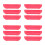 12Pcs Red Plastic Hockey Scoring Markers Sturdy Tabletop Game Counters 5