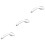 3Pcs Multi-Angle Silver LED Shower Head with Leak-Proof Brass Fitting 5