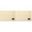 2Pcs Sofa Armrest Hanging Storage Bag Beige Bedside Organizer Pouch 2
