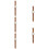 5Pcs Brown Chic Wrist Watch Adjustable Strap Stylish Casual Watch 10