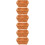 6Pcs Plastic Woven Square Fruit Basket Brown Kitchen Storage Organizer 5