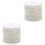 2Pcs Silver Shaped Chain Spool Lightweight Jewelry Making Cable Chains 3