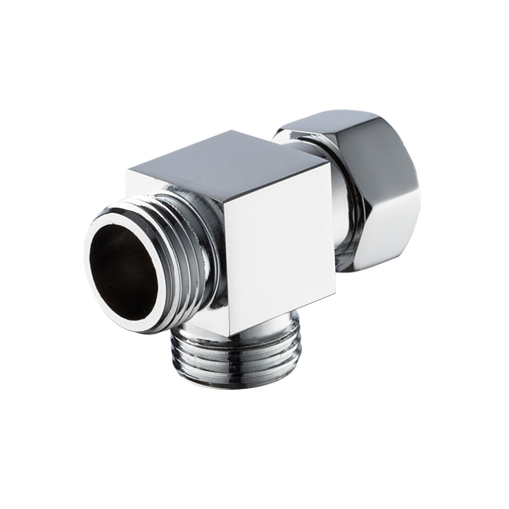 3Pcs Silver Solid Brass Angle Valve Shut Off Valve For Toilet And Sink 353813238420