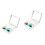 2Pcs Silver Lens Case Holder Portable Mini Lens Container 4