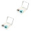 2Pcs Silver Lens Case Holder Portable Mini Lens Container 3