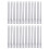 200Pcs Silver Yarn Needles Large Eye Blunt Needles for Stitching 5