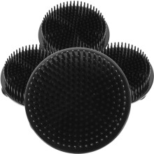 8Pcs Black Plastic Floral Frogs for Stable DIY Flower Arrangements