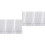 200Pcs Silver Yarn Needles Large Eye Blunt Needles for Stitching 4