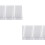 200Pcs Silver Yarn Needles Large Eye Blunt Needles for Stitching 6