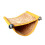 2Pcs Warm Plush Double Layer Hanging Nest Yellow Pet Sleep Bed 1