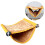 2Pcs Warm Plush Double Layer Hanging Nest Yellow Pet Sleep Bed 11