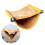 2Pcs Warm Plush Double Layer Hanging Nest Yellow Pet Sleep Bed 9