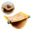 2Pcs Warm Plush Double Layer Hanging Nest Yellow Pet Sleep Bed 8