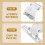 5Sets Roller Blind Fittings Rope Accessories for Roller Shades 7