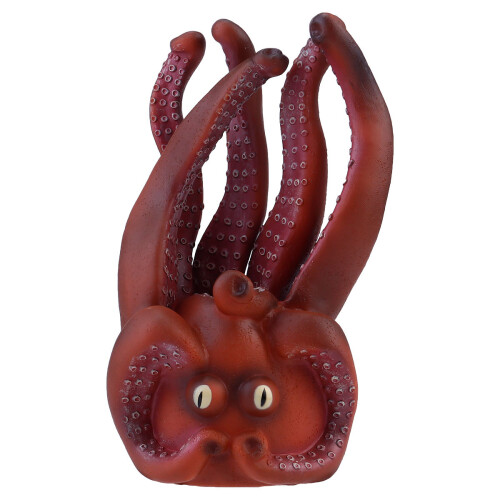 2Pcs Realistic Coffee Octopus Hand Puppet for Group and Pair Role Play