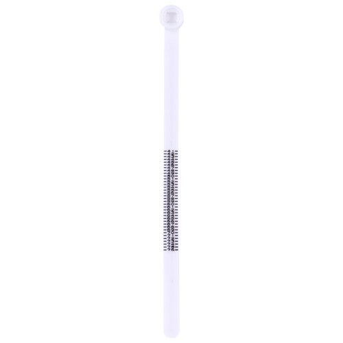 2Pcs Clear Printed Plastic Ring Measurement Gauge White Jewelry Sizer