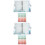 2Sets Transparent Household Money Binder Versatile Storage Accessory 5