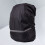 2Pcs Black Backpack Rain Cover Waterproof Elastic Binding Travel Use 9