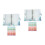 2Sets Transparent Household Money Binder Versatile Storage Accessory 4