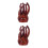 2Pcs Realistic Coffee Octopus Hand Puppet for Group and Pair Role Play 8