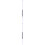 2Pcs Clear Printed Plastic Ring Measurement Gauge White Jewelry Sizer 5