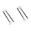 4Pcs Flexible Outdoor Garbage Clips Comfortable Handle Charcoal Tongs 4
