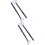 4Pcs Flexible Outdoor Garbage Clips Comfortable Handle Charcoal Tongs 7