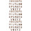 78Pcs Dark Brown ABS Adhesive for House Door Mailbox 10