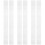6Pcs Transparent Polymer Clay Tools Acrylic Ruler with Thickness Guide 6