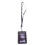 3Pcs Easy-Access Coffee Id Badge Holder with Lanyard Clip 1