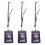 3Pcs Easy-Access Coffee Id Badge Holder with Lanyard Clip 4