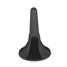 2Pcs Black Trumpet Stand Foldable with Detachable Metal Tripod Holder