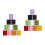 2Pcs 0.8mm Nylon Beading Thread Assorted Colors Jewelry Making Cord 5